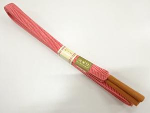 未使用品　正絹　手組帯締め